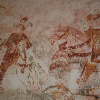 Sepvigny - la chapelle du Vieux Astre, fresque